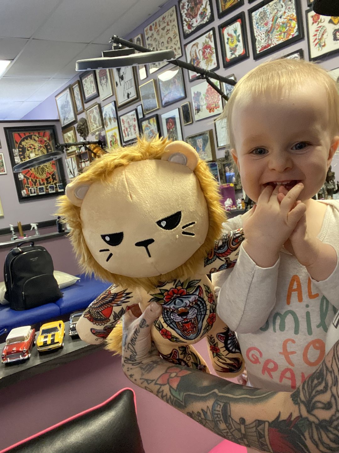 Customer photo review of Samuele the Alpha Male Lion