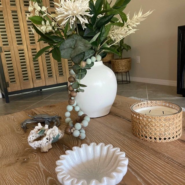 Customer photo review of Ruffle Marble Scalloped Bowl