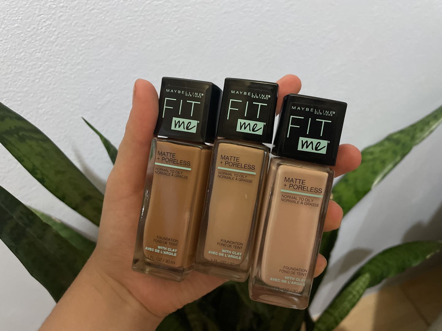 Customer photo review of Fit Me Matte + Poreless Liquid Foundation 30ml
