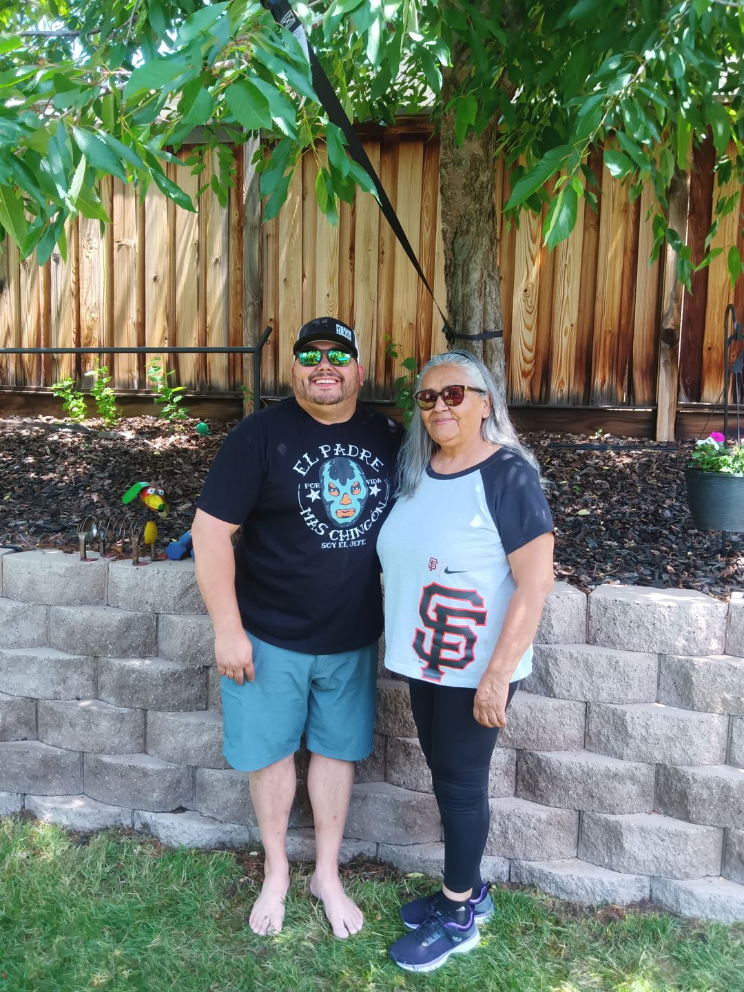 Customer photo review of El Padre Mas Chingon OG T-Shirt