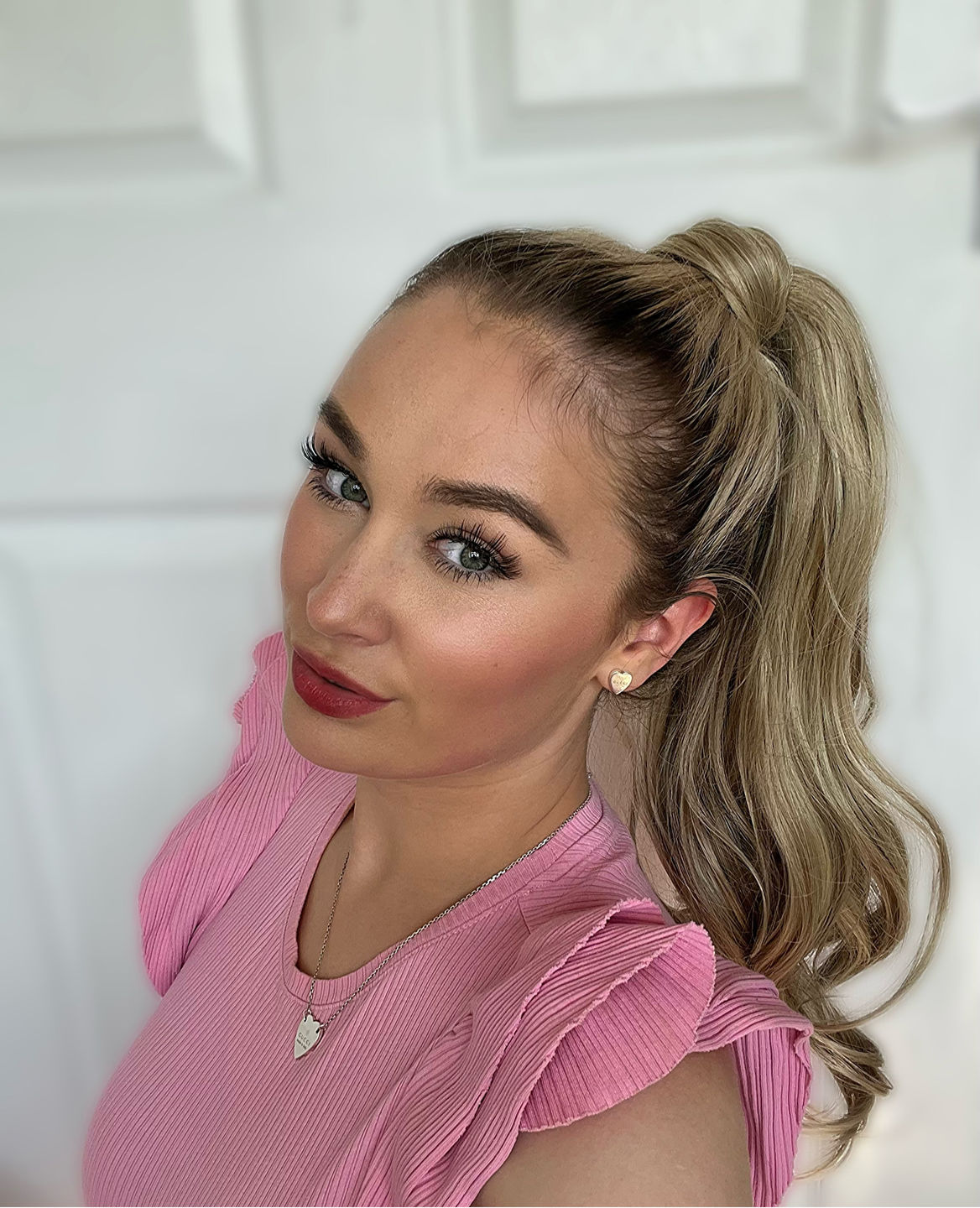 Customer photo review of Bounce Wrap Ponytail