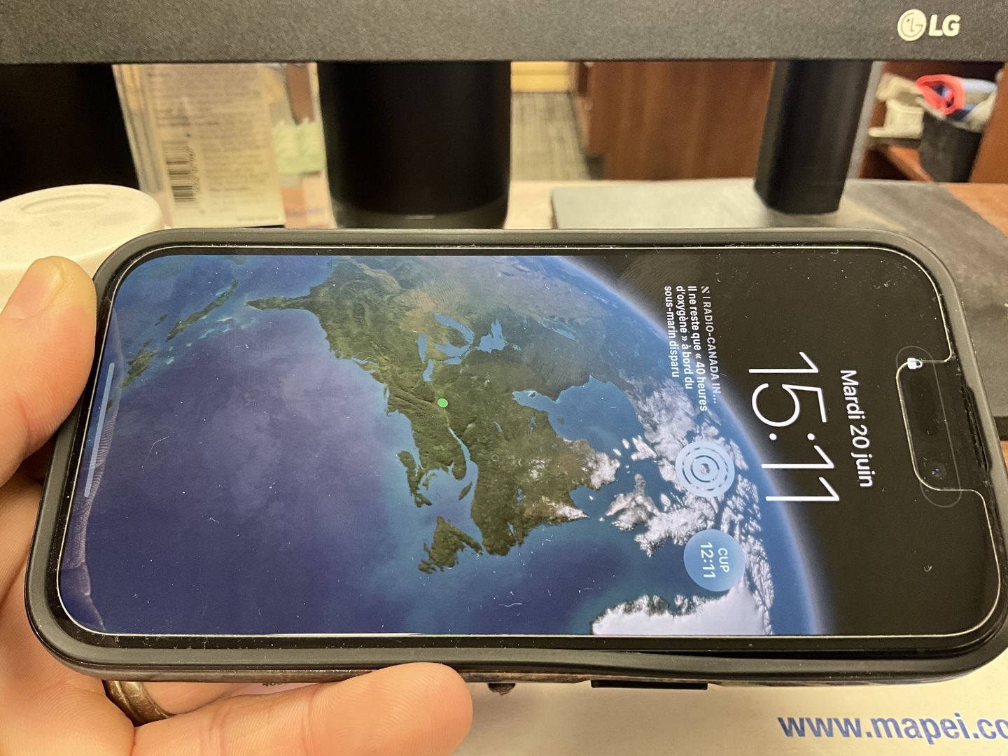 Customer photo review of Screen Protector