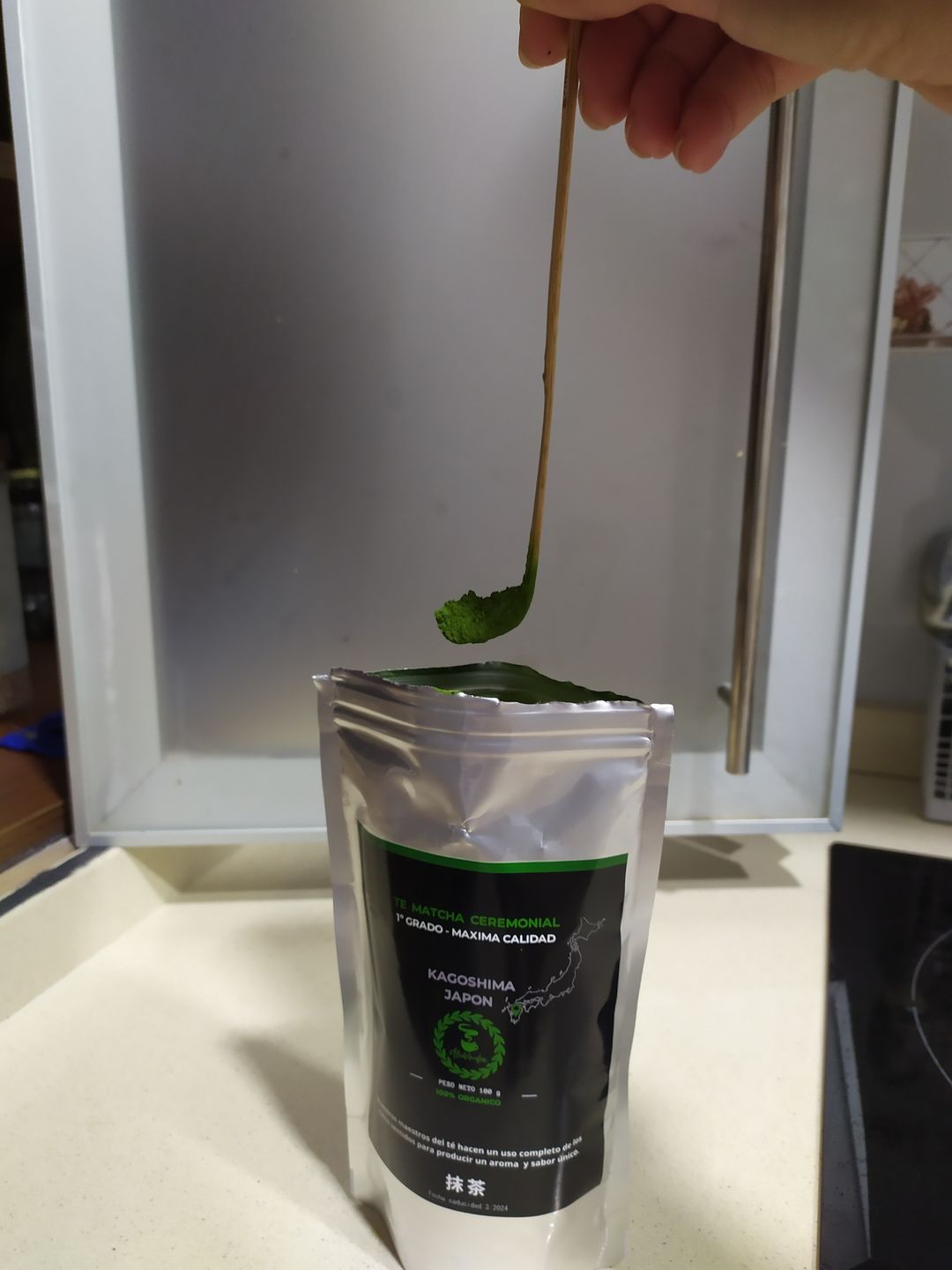 Customer photo review of Chashaku Palito Japonés 1g