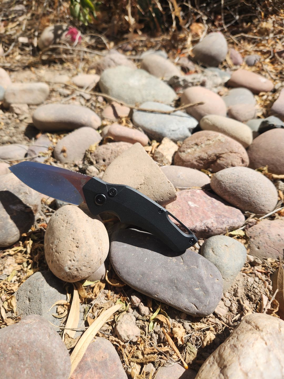 Customer photo review of The Grunt Automatic Switchblade Knife