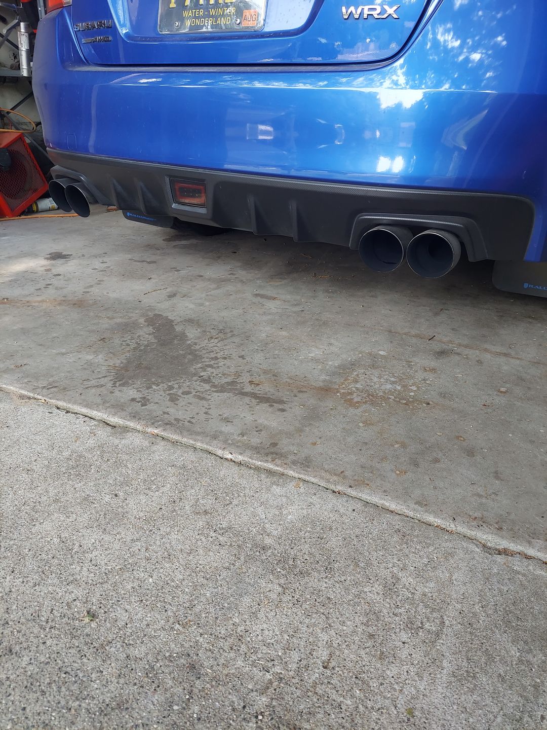 Customer photo review of 2015-21 Subaru WRX / STi Muffler Delete Axle Back 4 Inch Quad Tips Exhaust