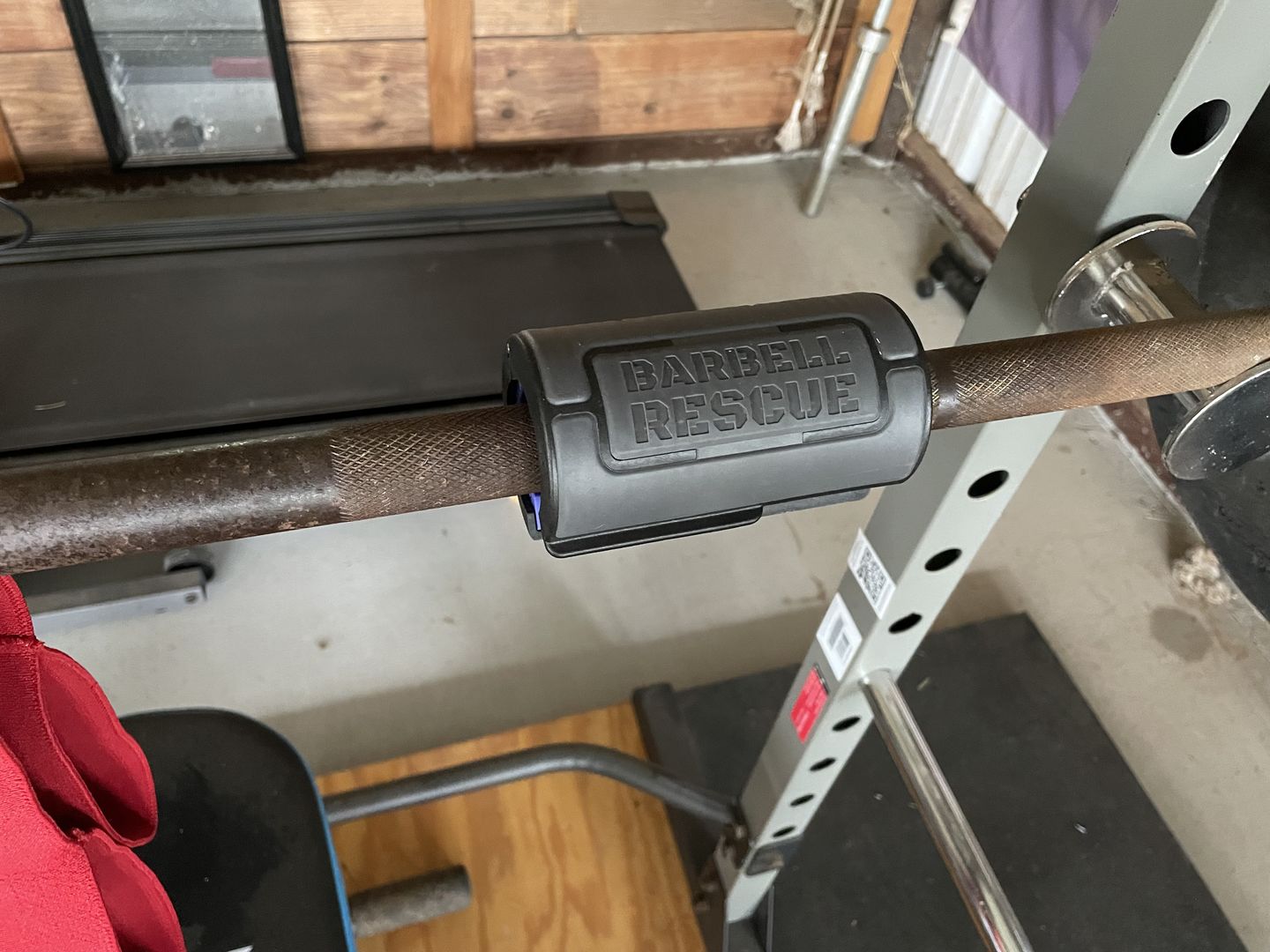 Customer photo review of Barbell Rescue Nylon Brush