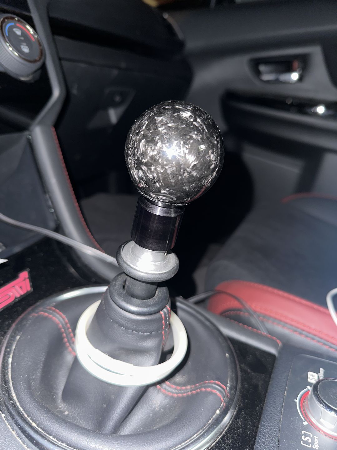 Customer photo review of Damaged Shift Knobs