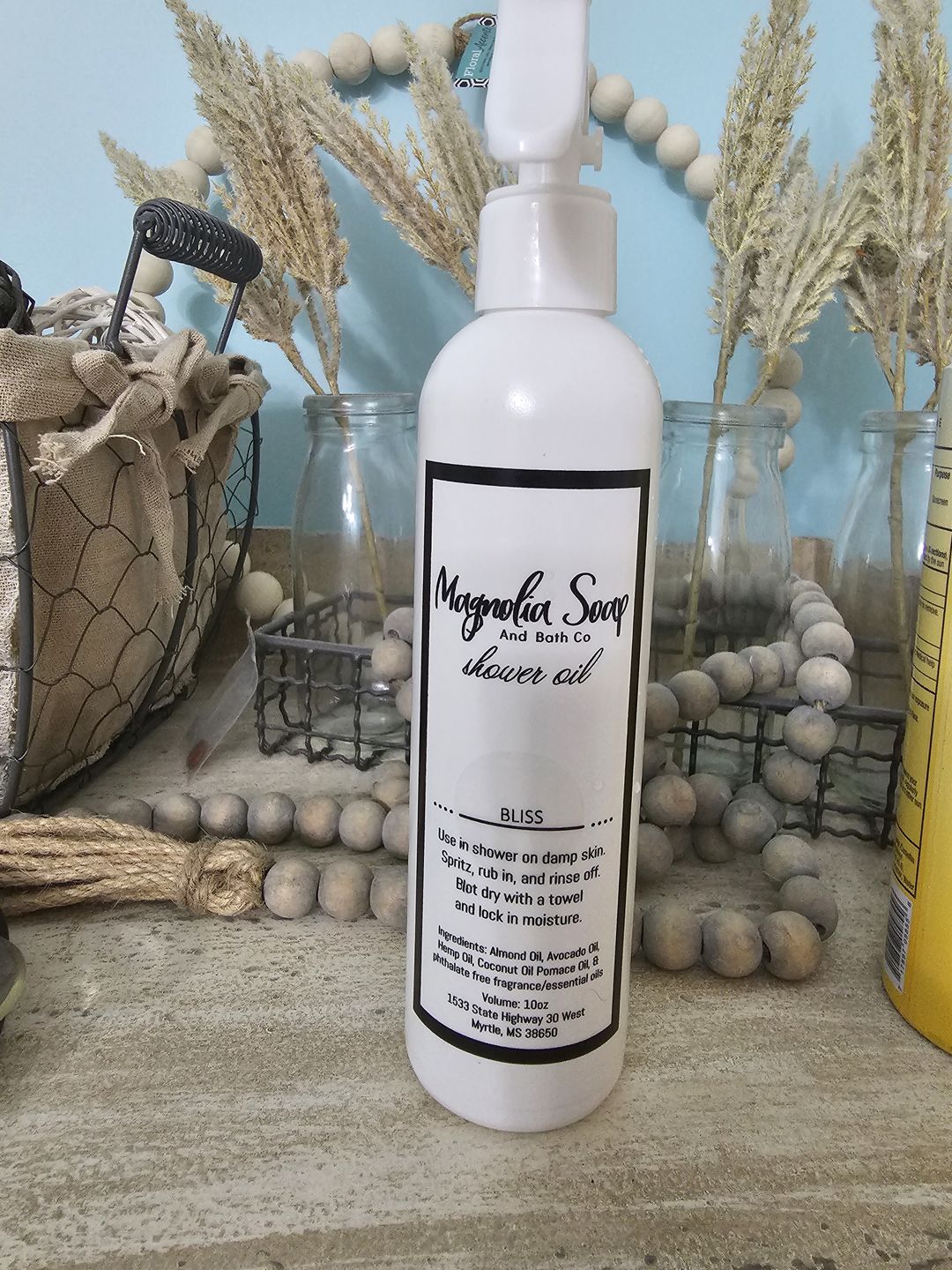 Customer photo review of Shower Oil