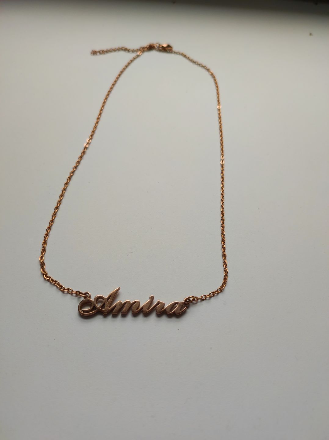 Customer photo review of Collier Prénom Style Classique