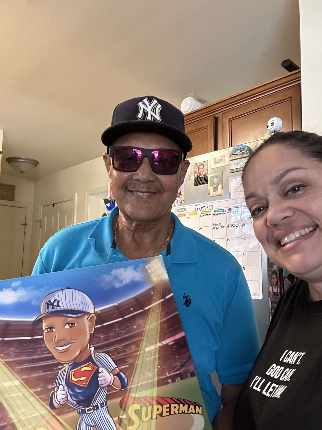 Customer photo review of Sports Custom Portrait