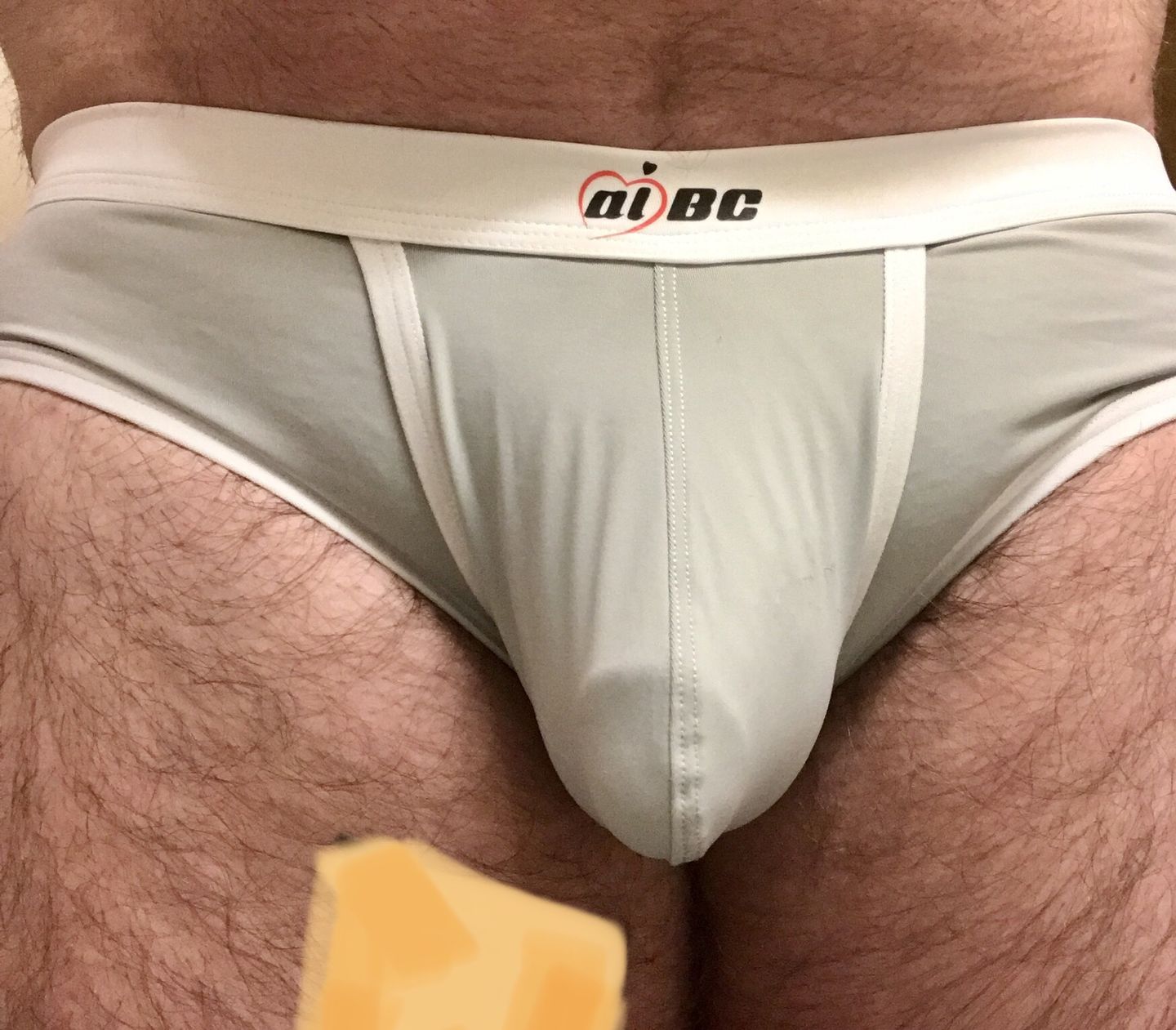 Customer photo review of 3 Pack Men's Separated Ball Pouch Briefs