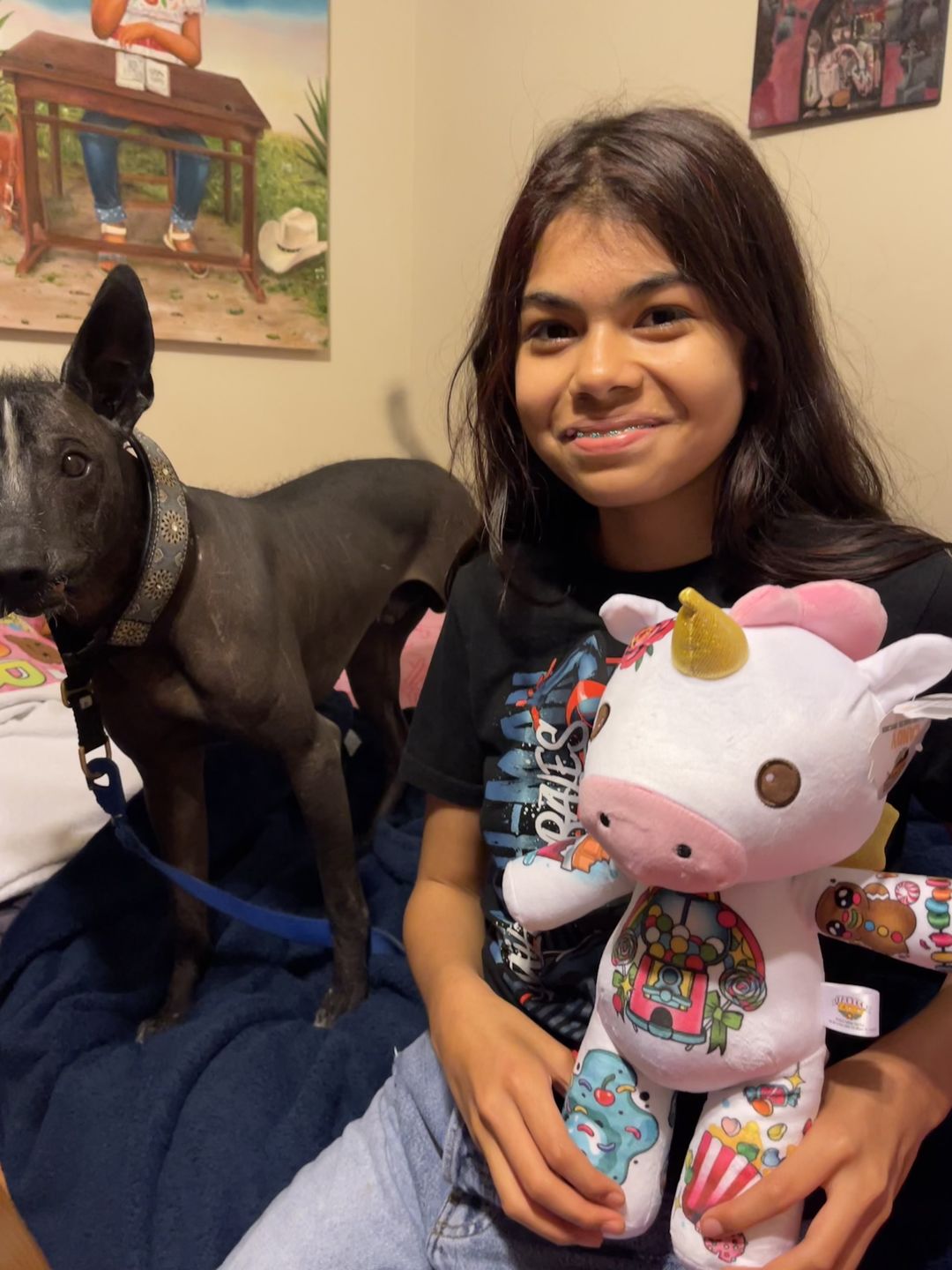 Customer photo review of Candy the Unicorn