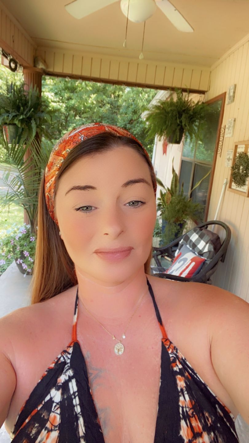 Customer photo review of Flamingo Tie Dye Dress Phoenix