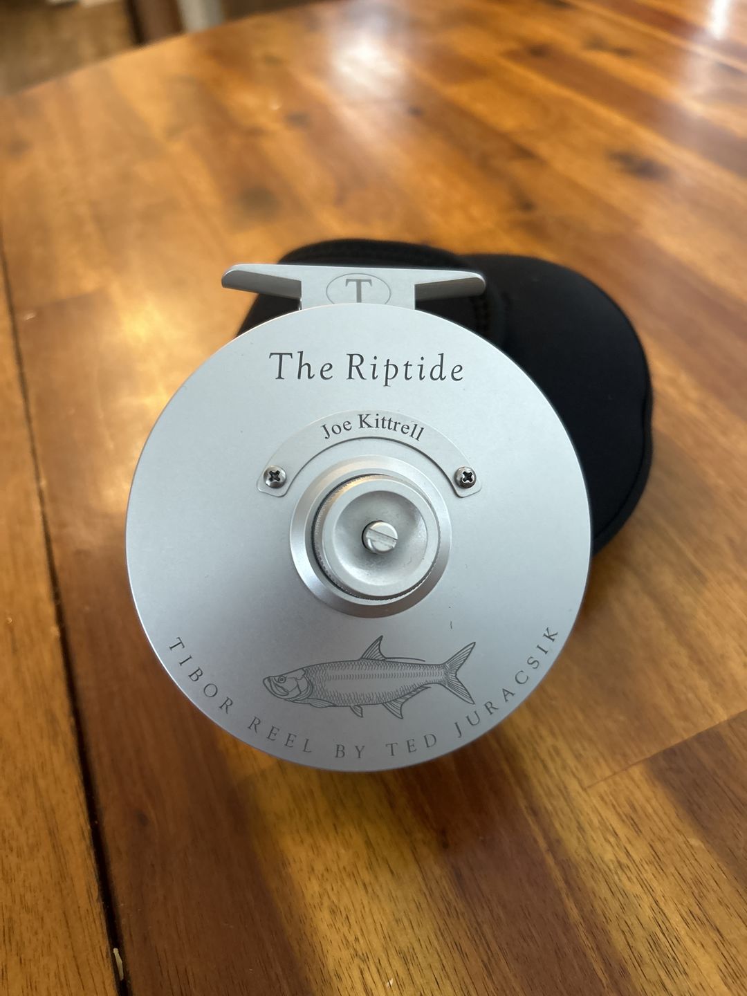 Customer photo review of Tibor Riptide Fly Reel