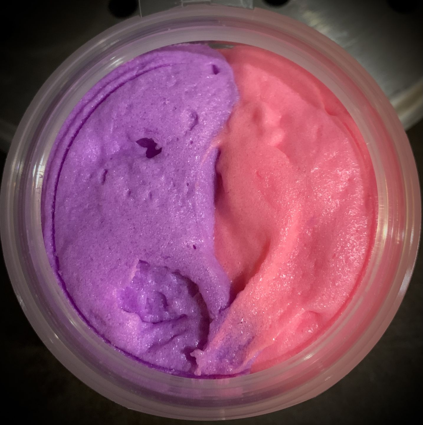 Customer photo review of Bubble Grape Gremlin Split Scrub (Bubble Gum & Grape)