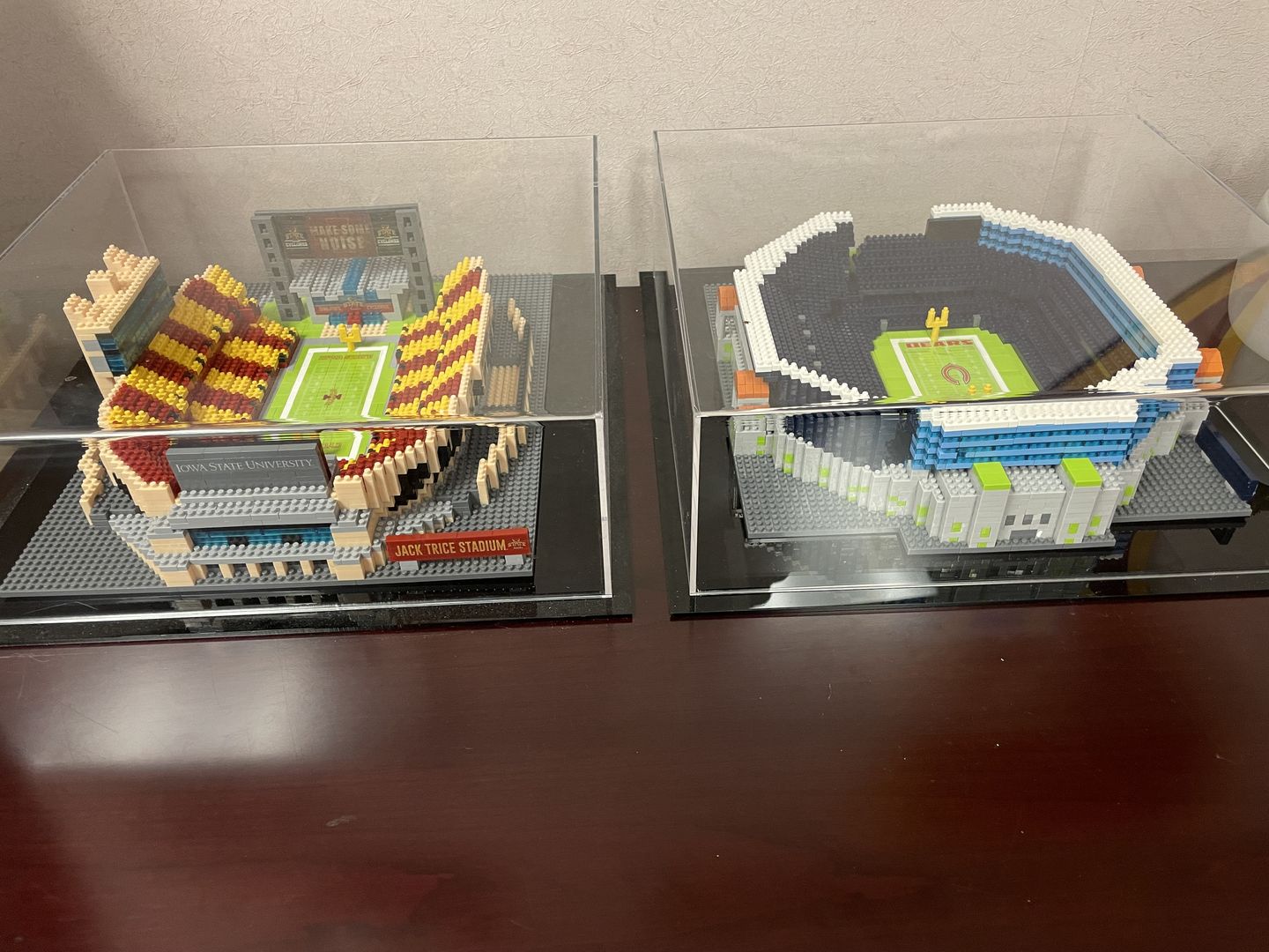 Customer photo review of Versatile Acrylic Display Cases with Double Sheet Base with Clear Case