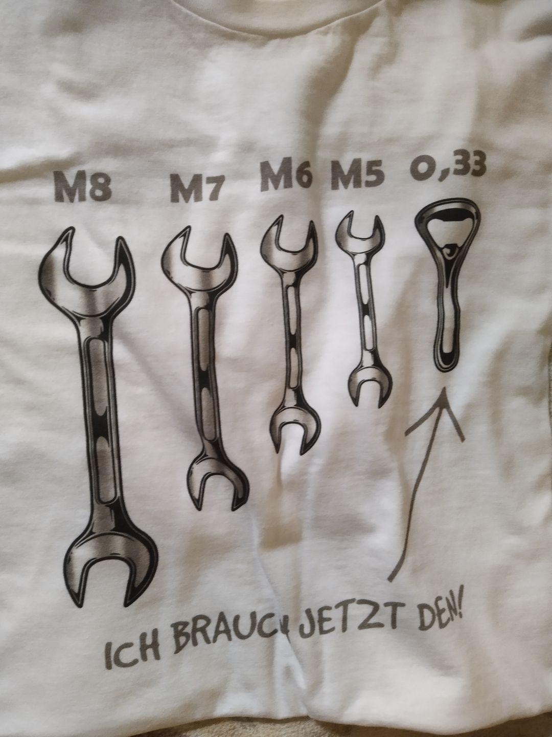 Customer photo review of T-SHIRT 0,33 Schlüssel