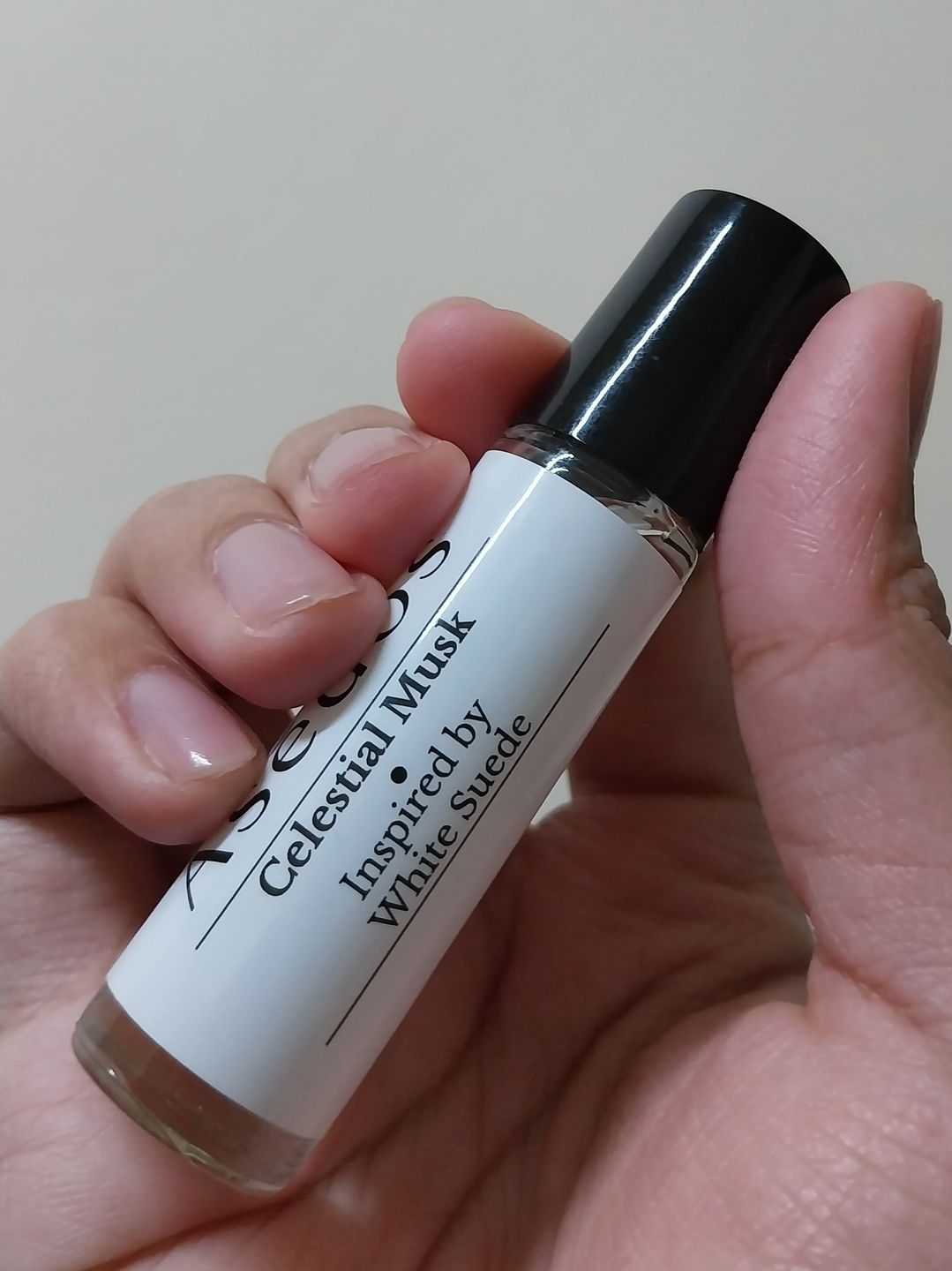 Customer photo review of CELESTIAL MUSK PERFUME OIL
