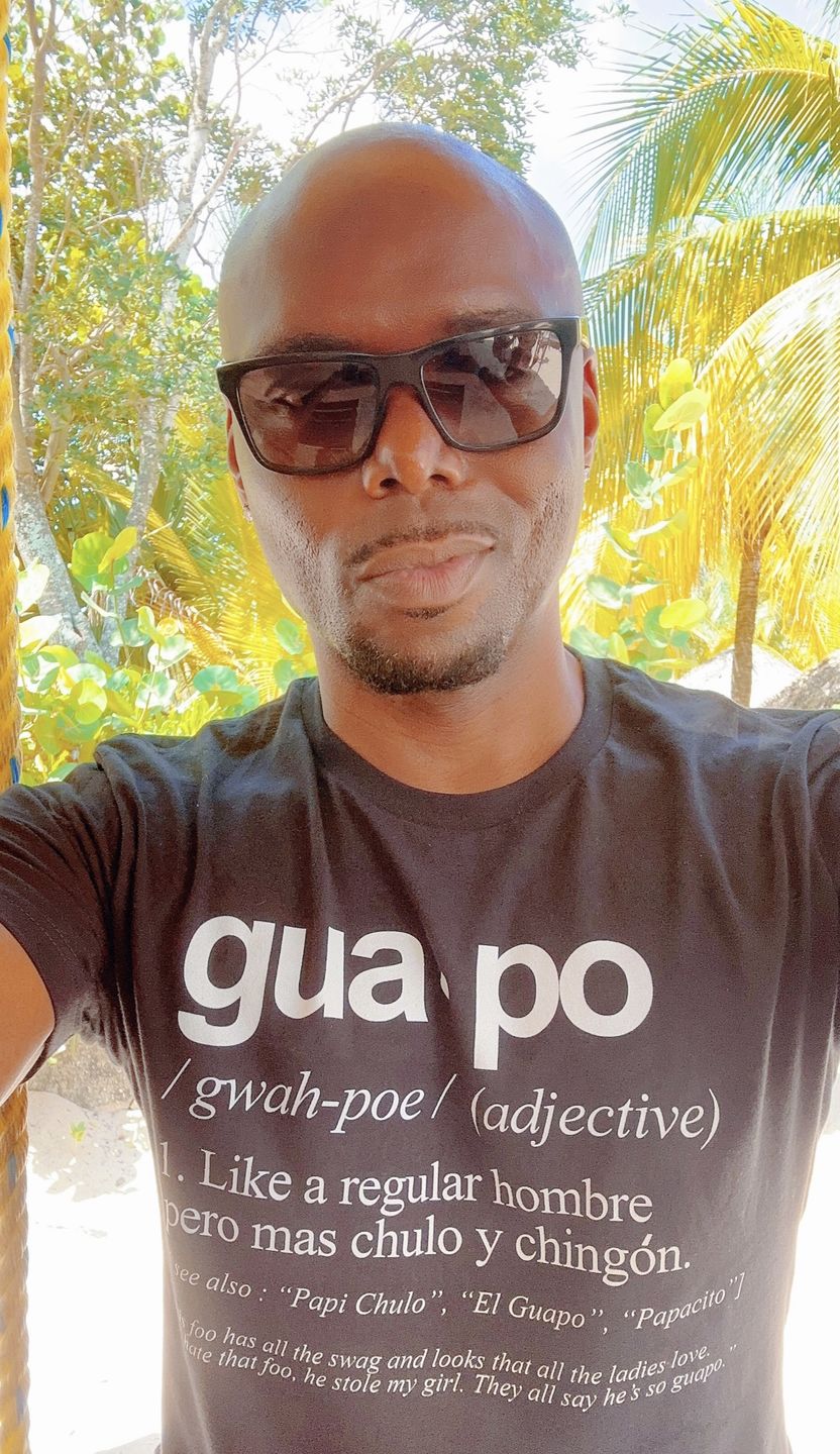 Customer photo review of The Definition Of Guapo Old School Classic Tee
