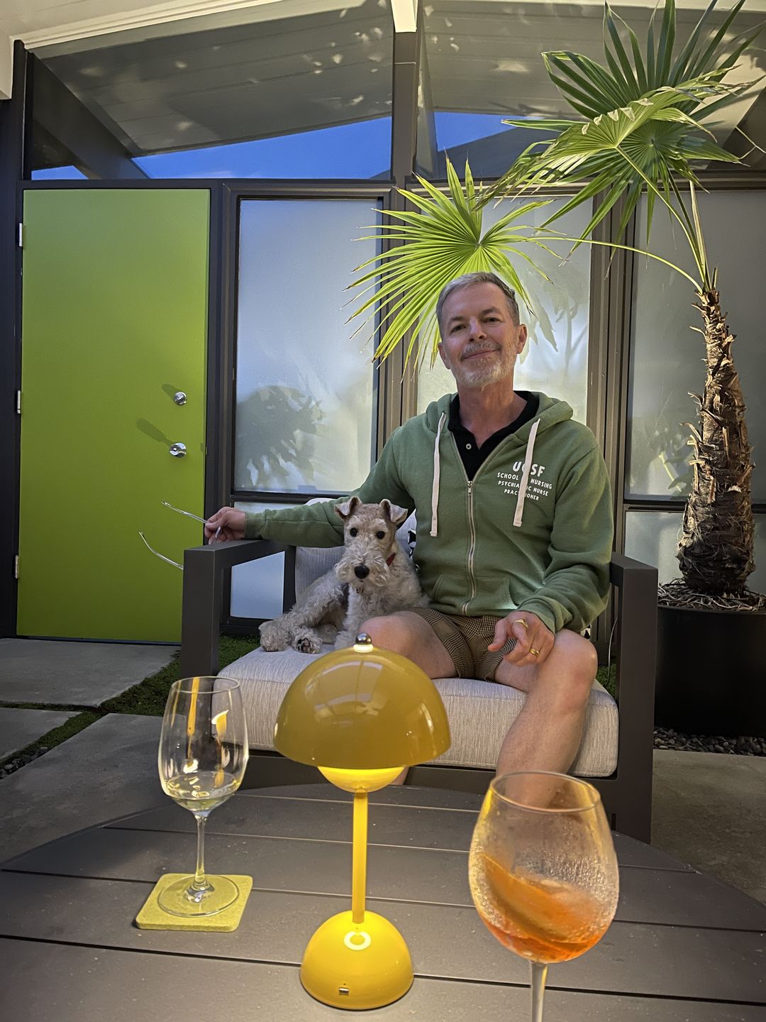Customer photo review of Brulee Modern Table Lamp