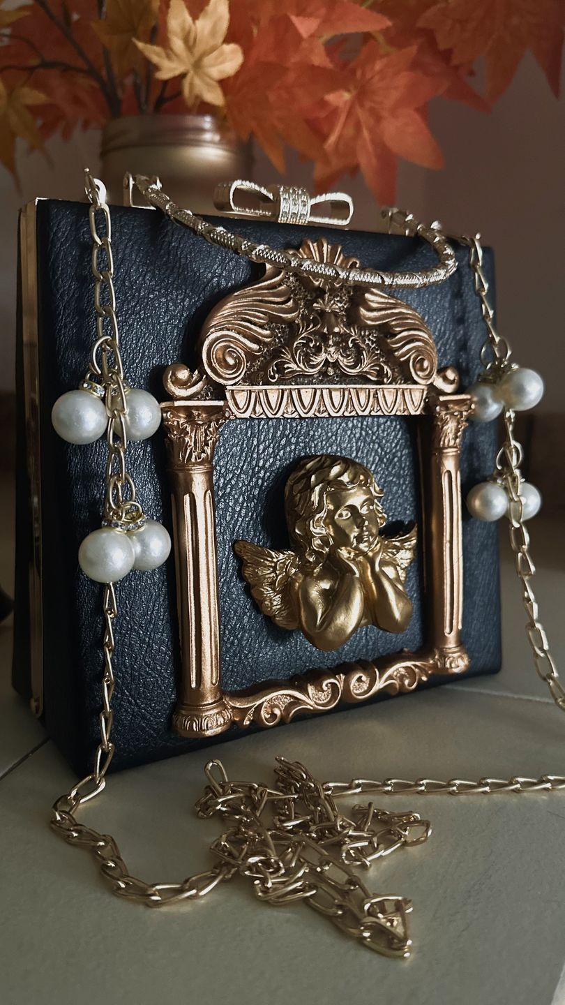 Customer photo review of Renaissance angel inspired bag