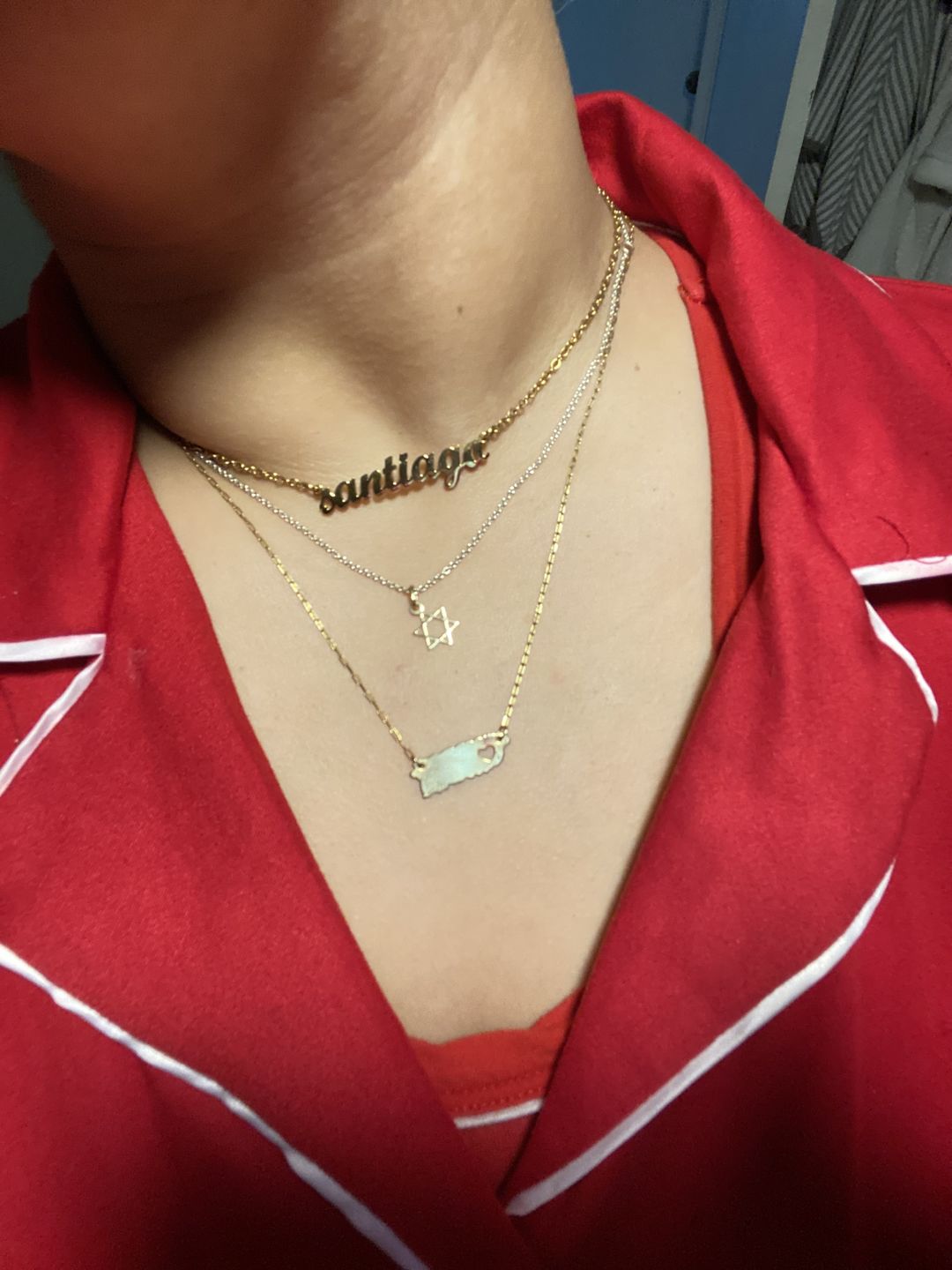 Customer photo review of Personalized Original Name Necklace