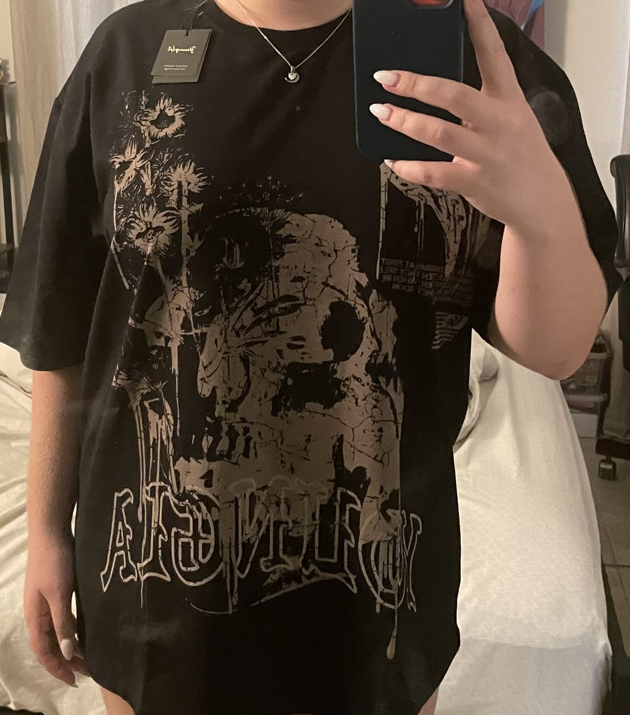 Customer photo review of W427 Phantom Oversized Tees