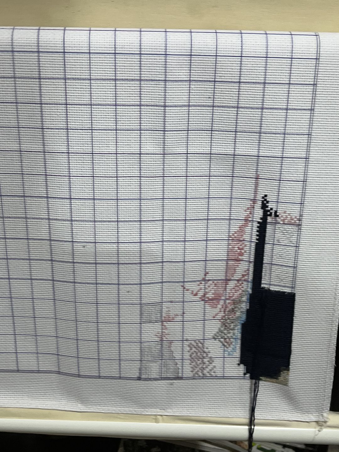 Customer photo review of Custom Cross Stitch Kit