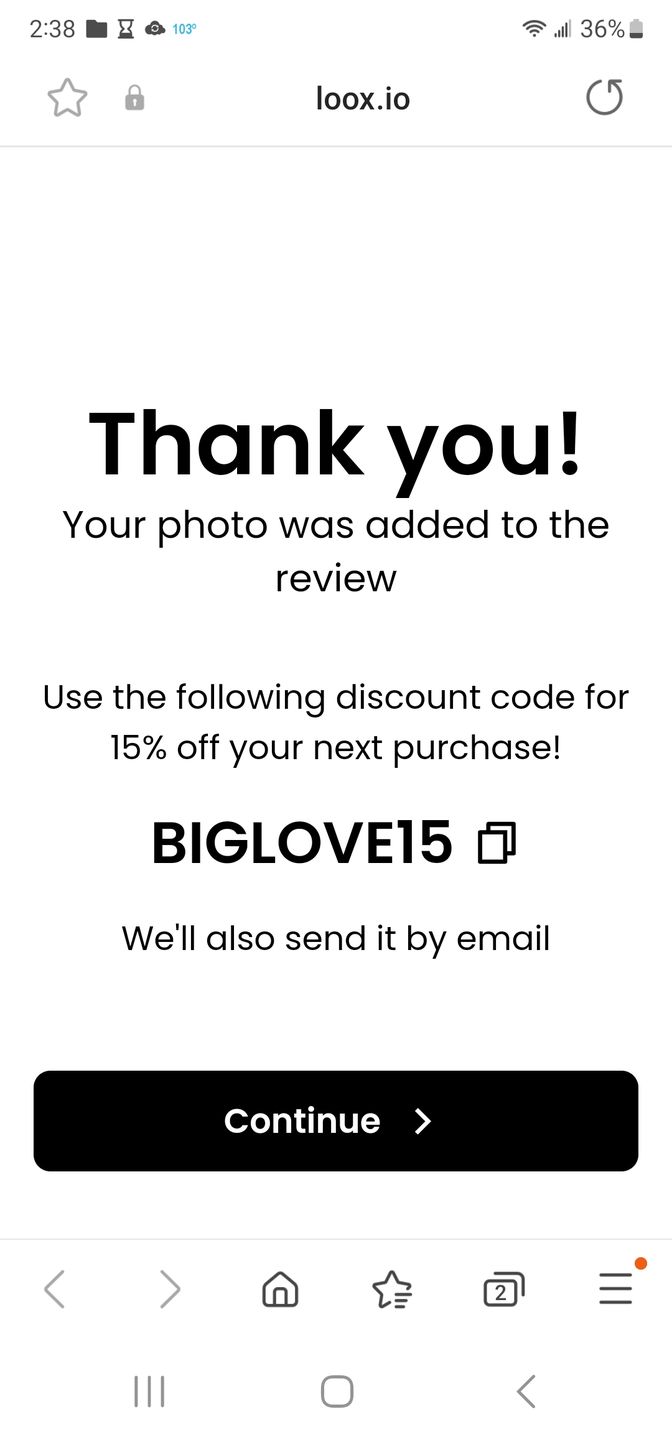 Customer photo review of LOVE Bracelet - Black/White