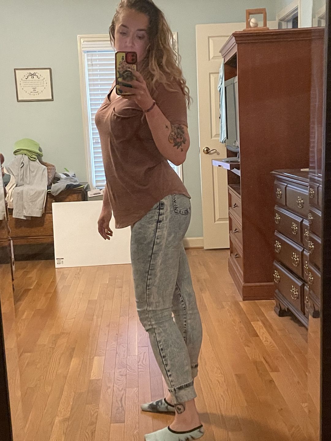 Customer photo review of Ethos High-Rise Skinny Jean  #FlatteringFit