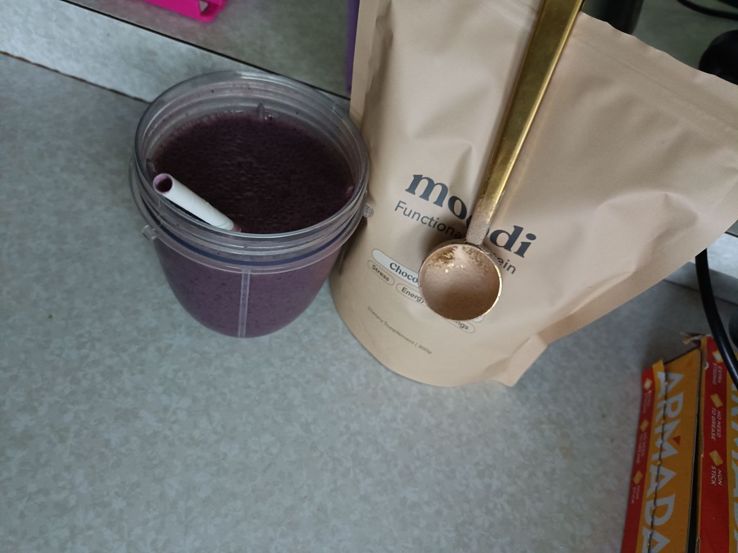Customer photo review of Protein Scoop Clip