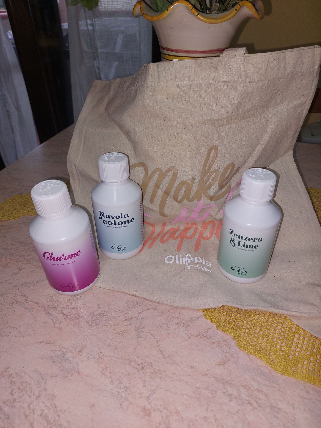 Customer photo review of Nuvola di Cotone profumatore per bucato OH Fragrance