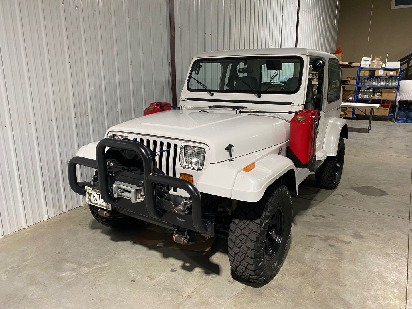 Customer photo review of CMM Offroad TJ/LJ/YJ  Billet Front Grab Handles (1987 - 2006)