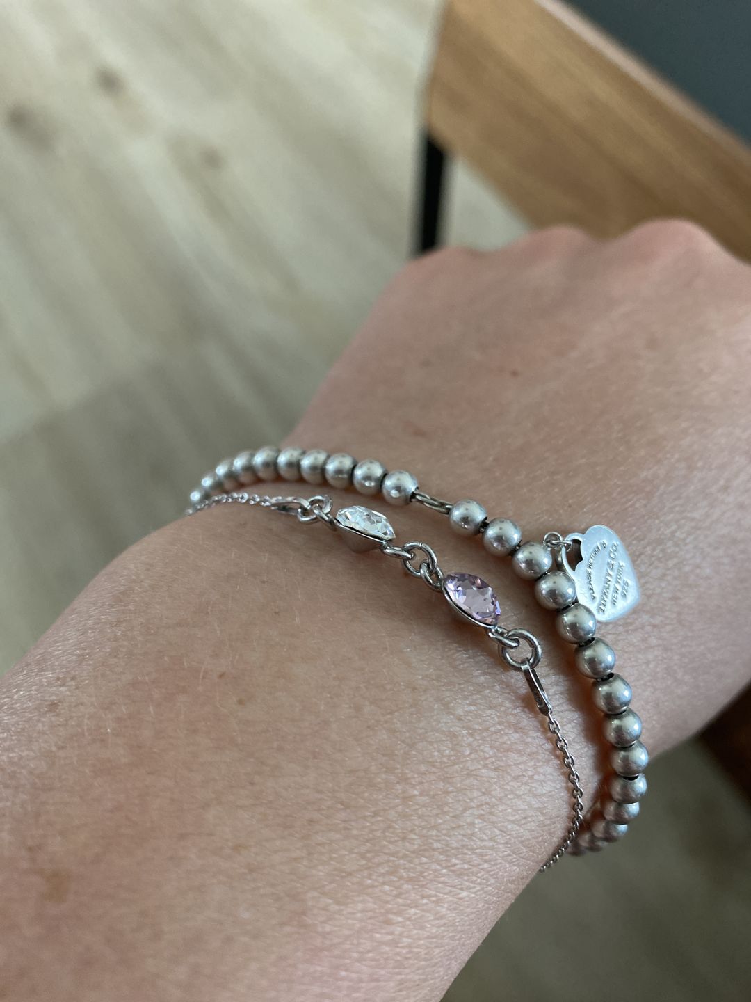 Customer photo review of Armband mit Geburtsstein