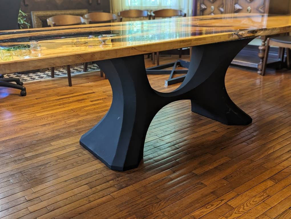 Customer photo review of Metal Table Base - 310 Hoshi - 50, 22, 28H inch - Flowyline