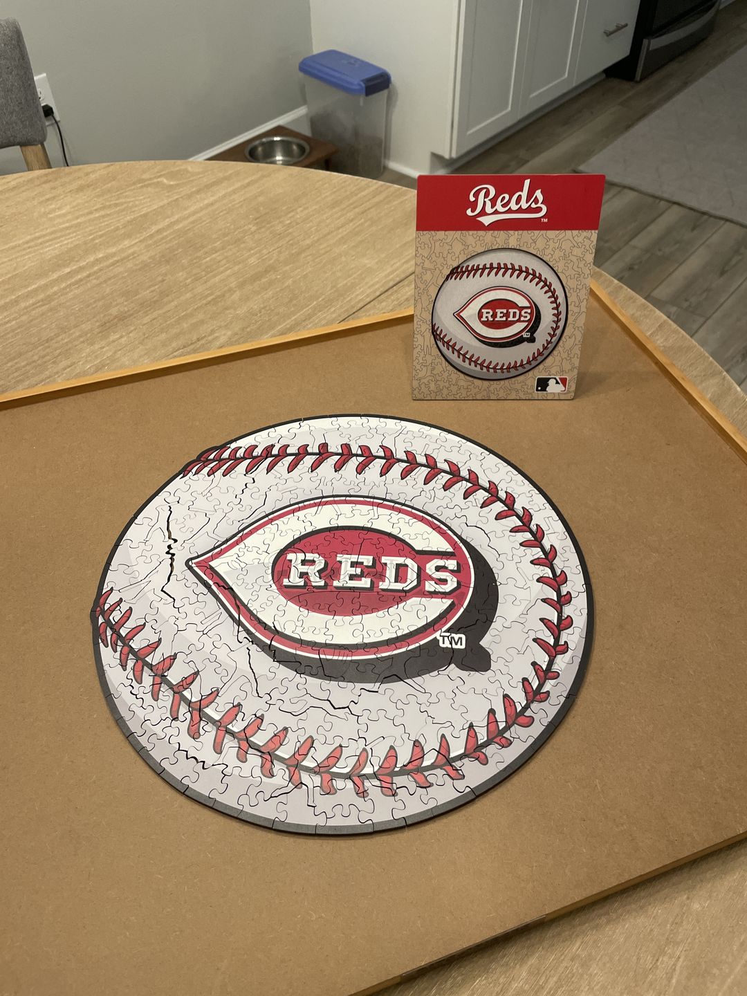 Customer photo review of Cincinnati Reds® - Official Wooden Puzzle