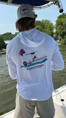 Customer photo review of Custom Dri-Fit Fishing Hoodies
