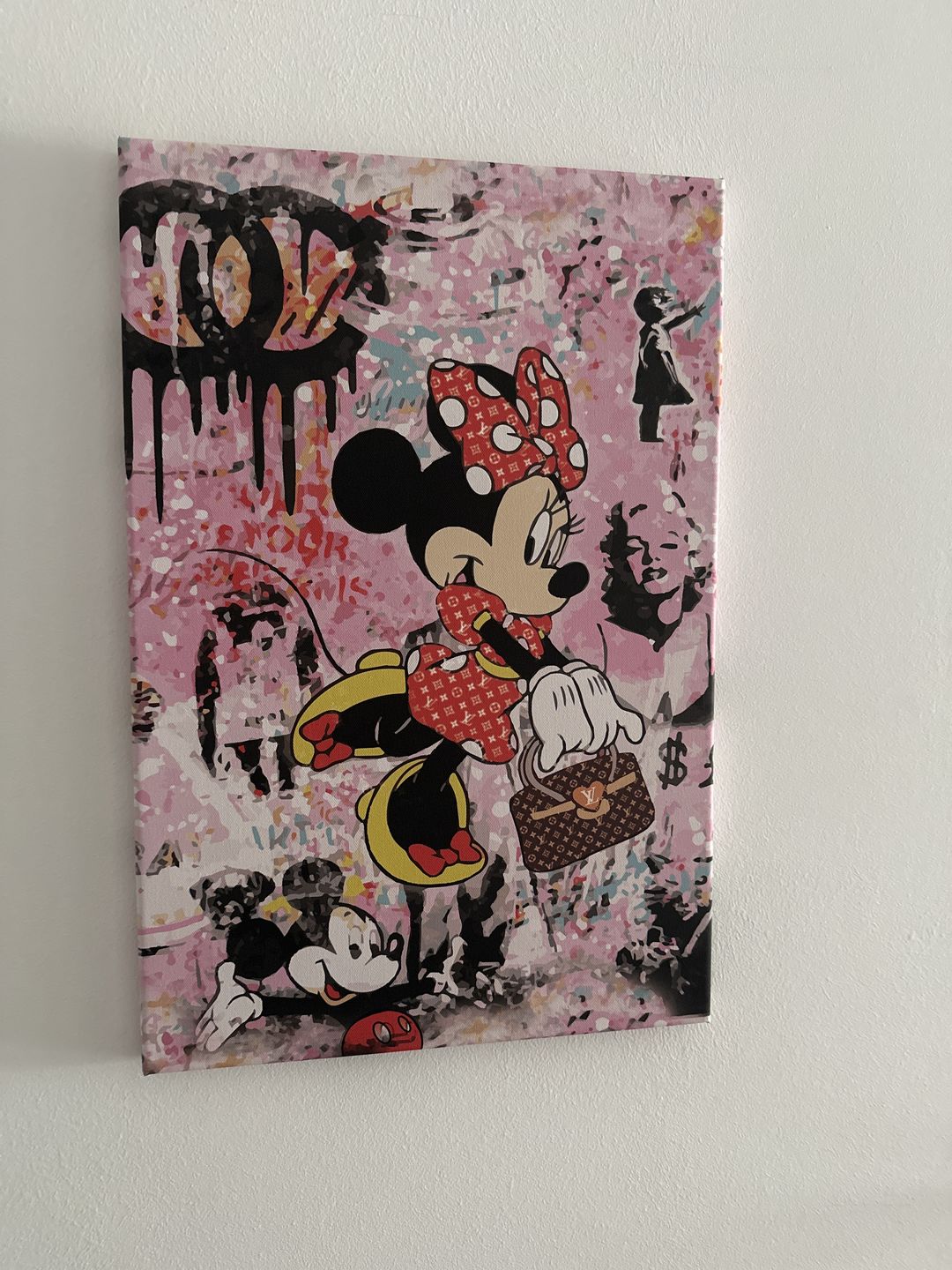 Customer photo review of Comic Lady Pop Art