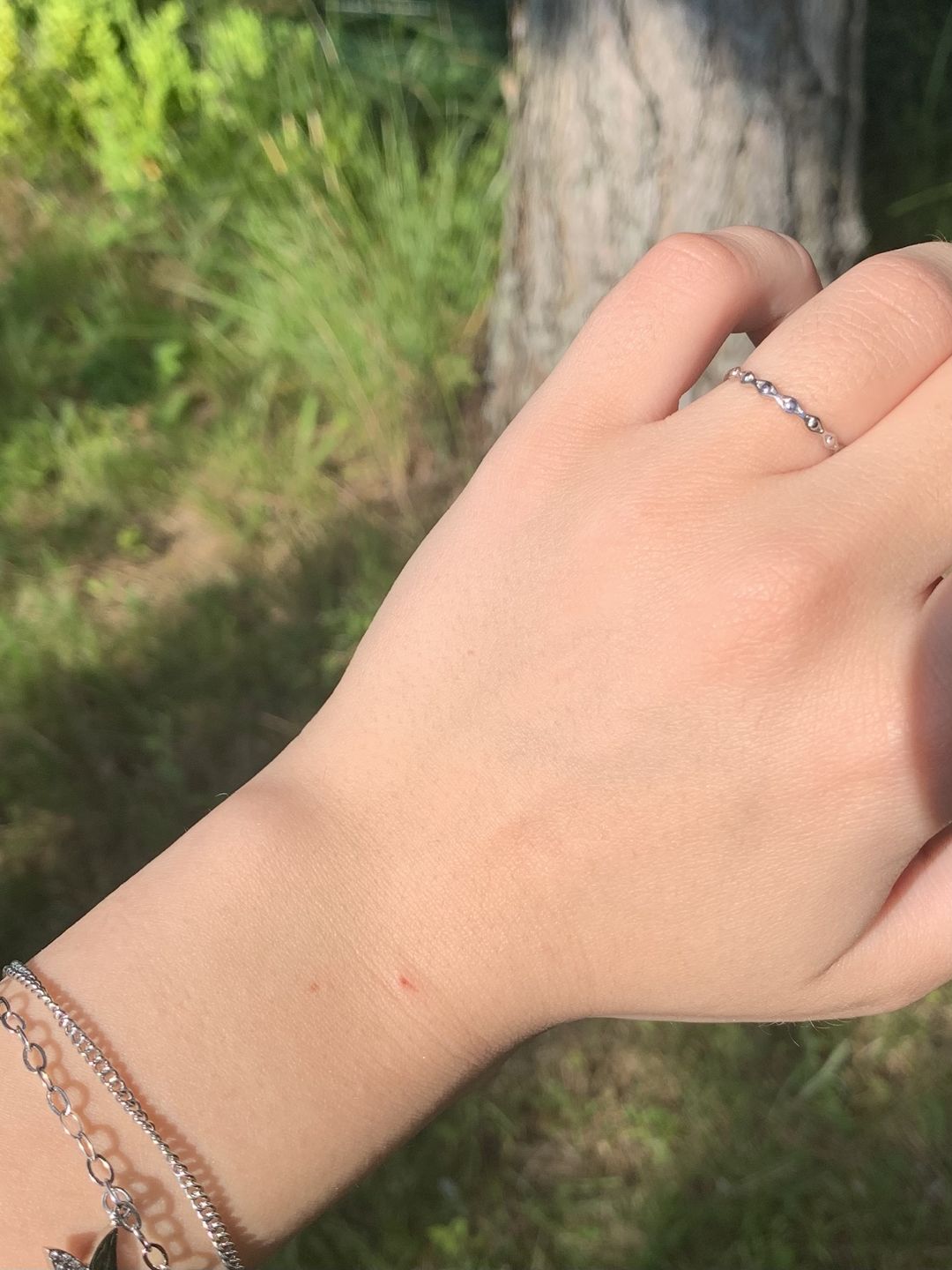 Customer photo review of Eye Ring | 18K vergoldet