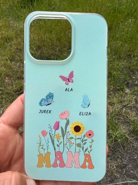 Customer photo review of Schmetterlingswiese - Personalisierte Handyhülle