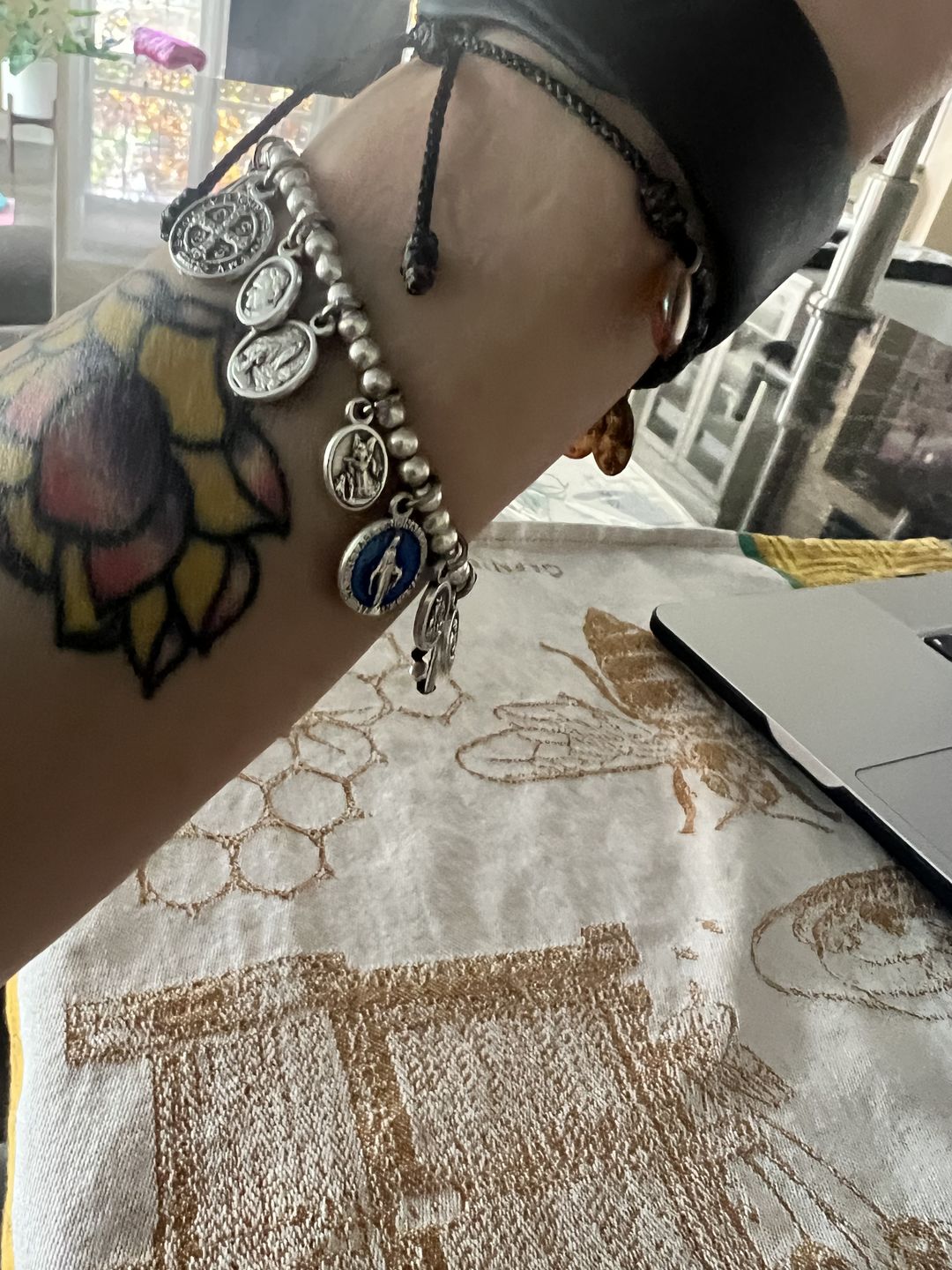 Customer photo review of Glory Saints & Angels Bracelet