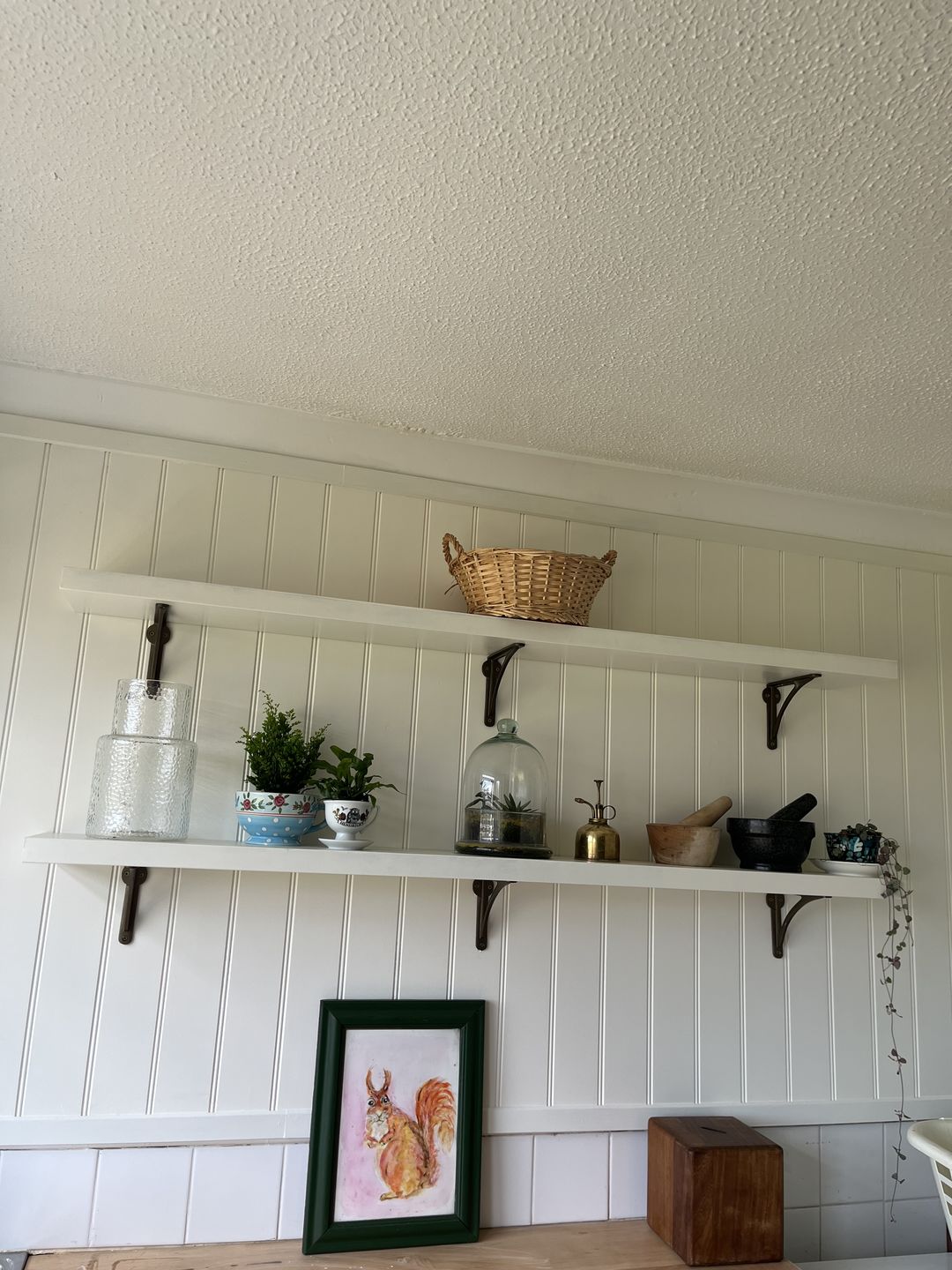 Customer photo review of 7 Inch Ironbridge Cast Iron Shelf Bracket