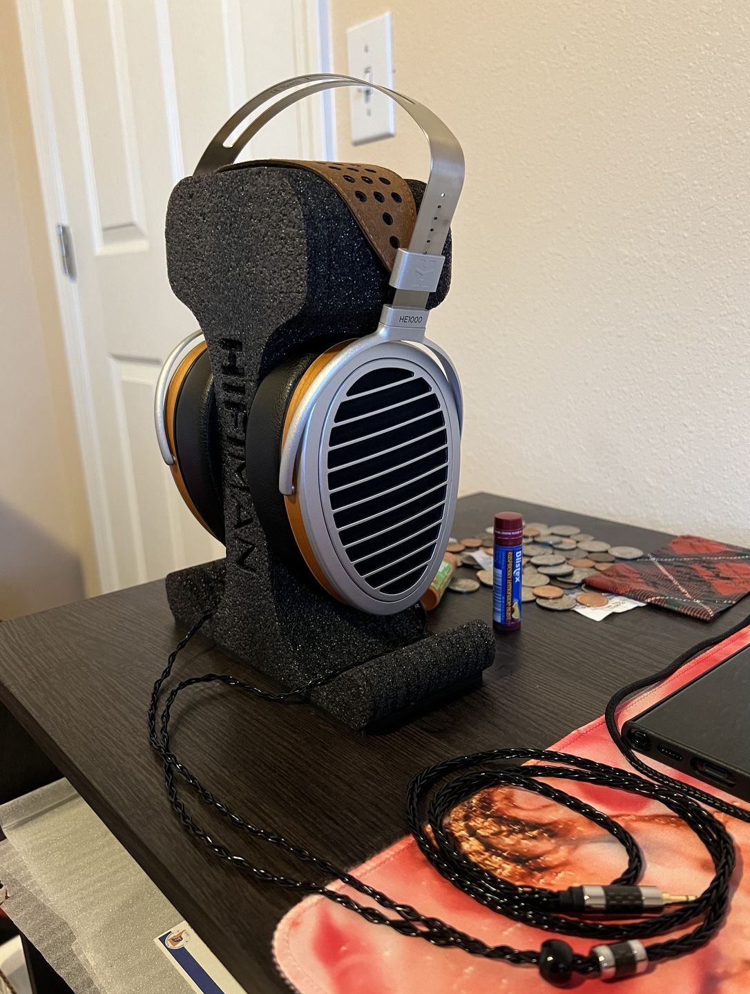 Customer photo review of Hifiman HE1000 V4 Headphones - Stealth Magnet Edition