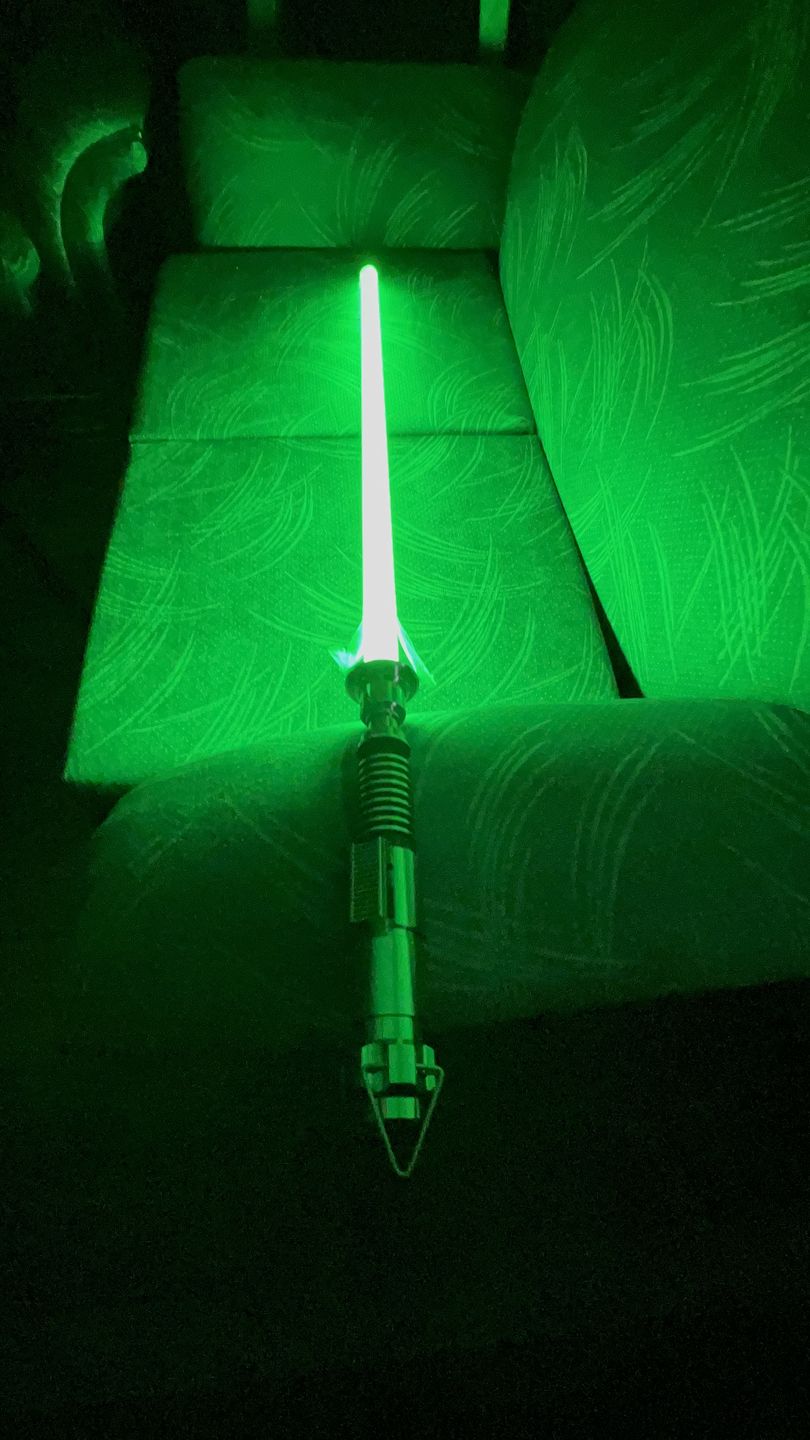 Customer photo review of Luke Skywalker B Lightsaber
