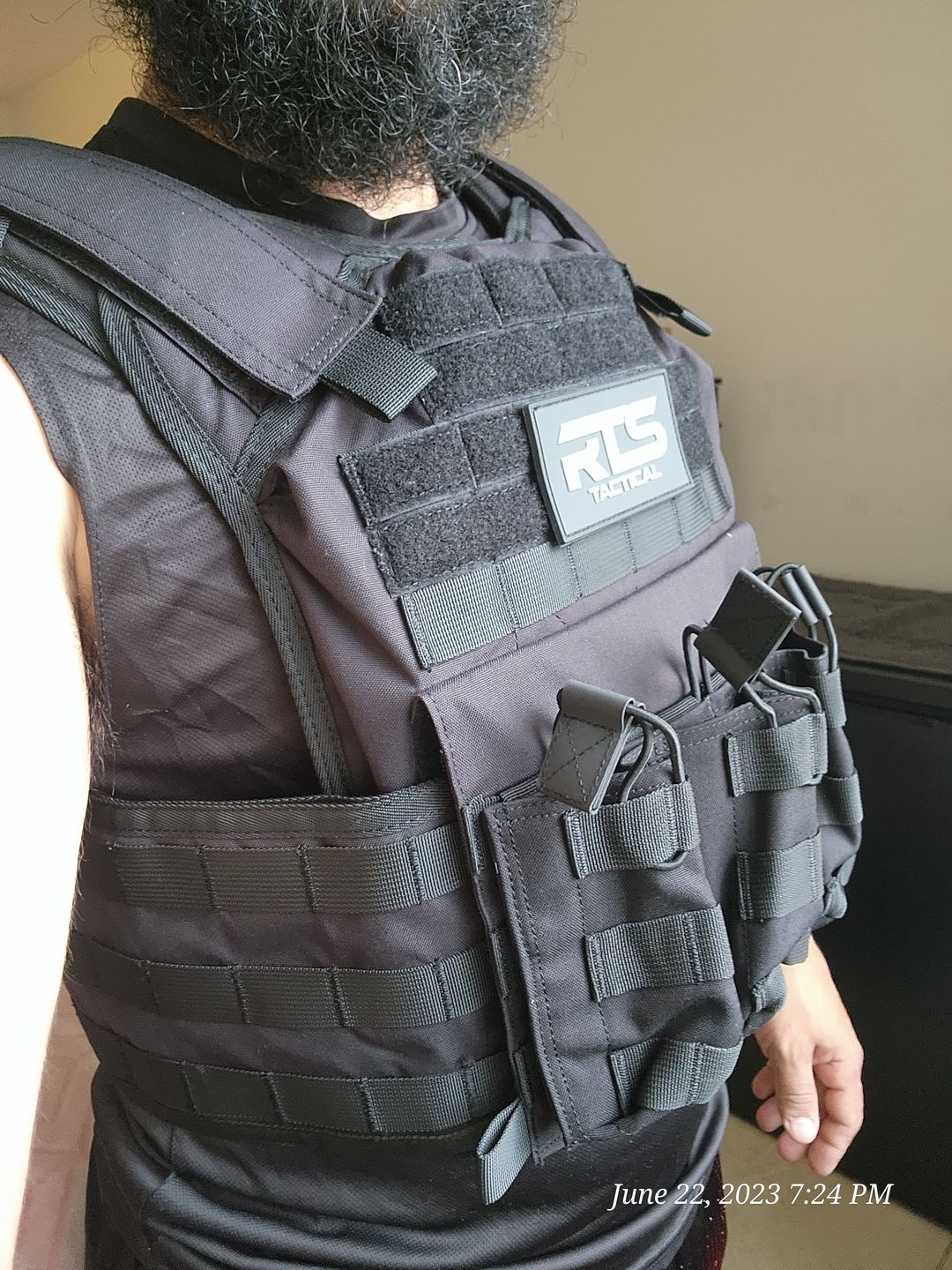 Customer photo review of RTS Tactical Premium Plate Carrier 10X12