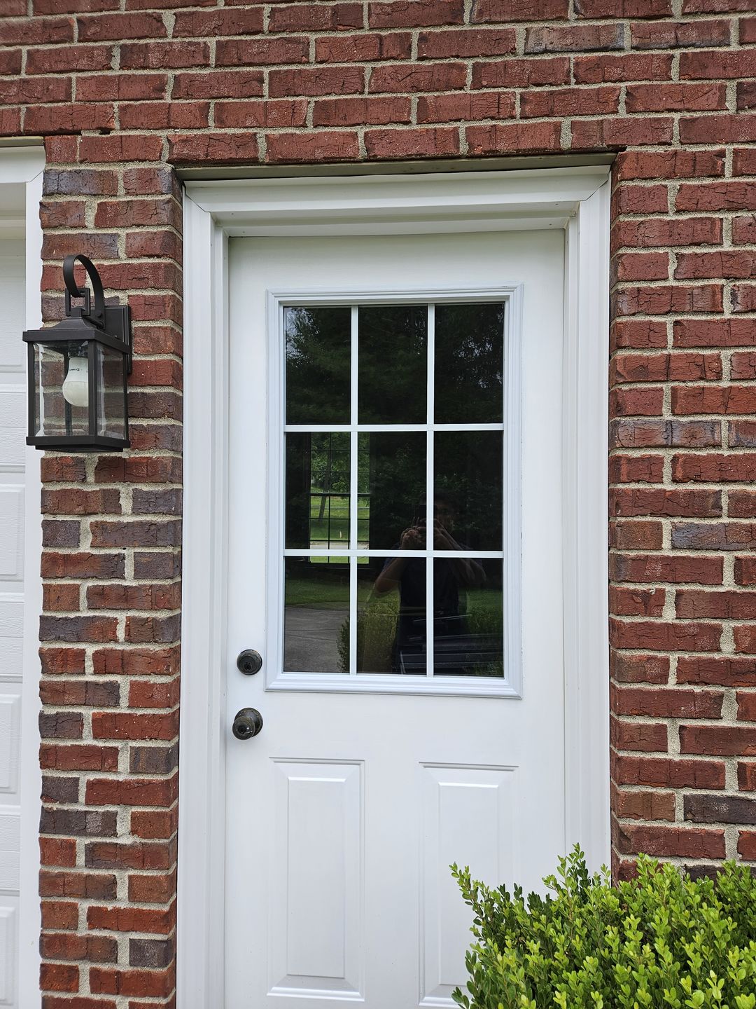 Customer photo review of Grills Between Glass 9 Lite Glass and Frame Kit (Half Lite)