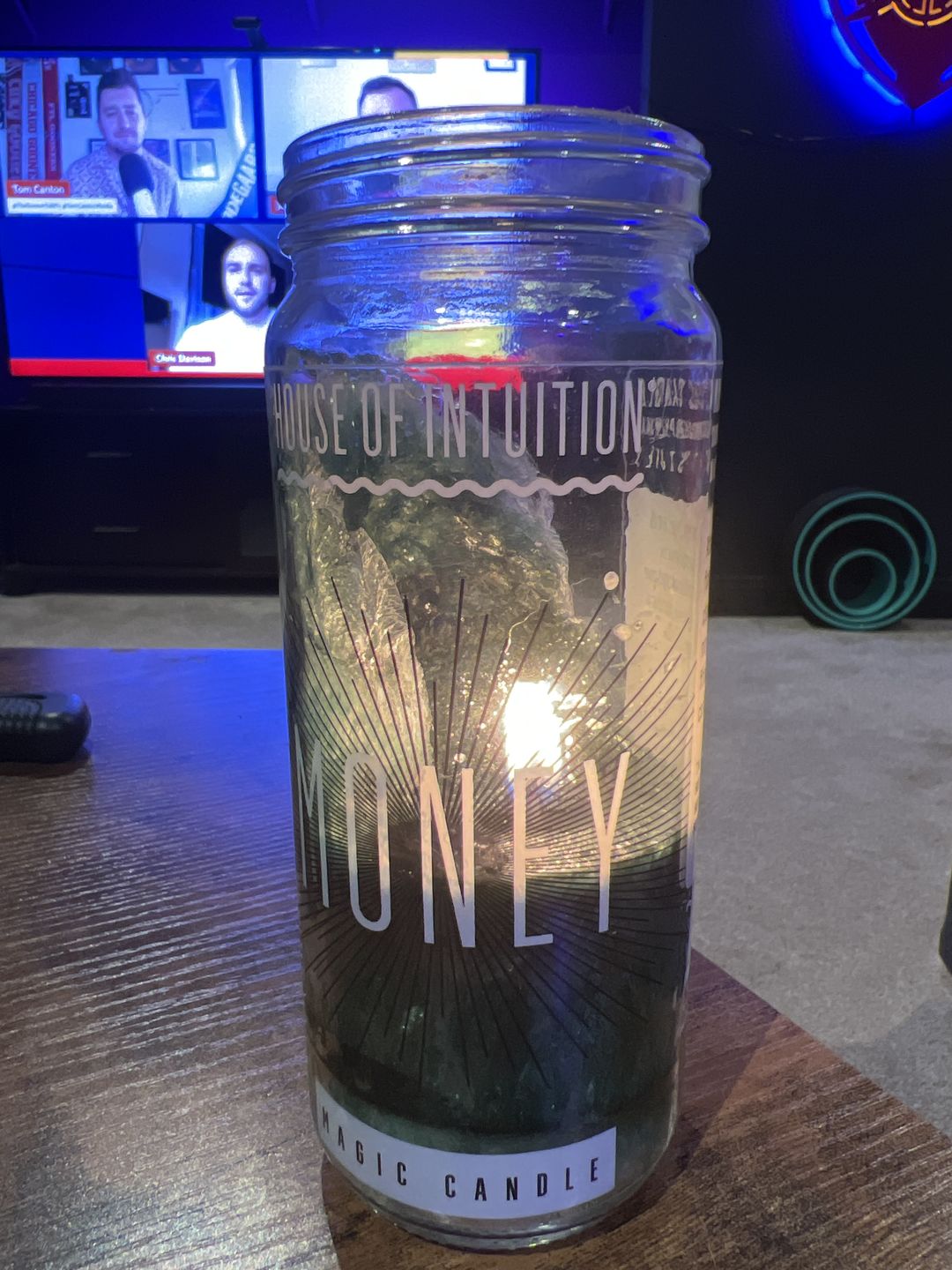 Customer photo review of Money Magic Candle