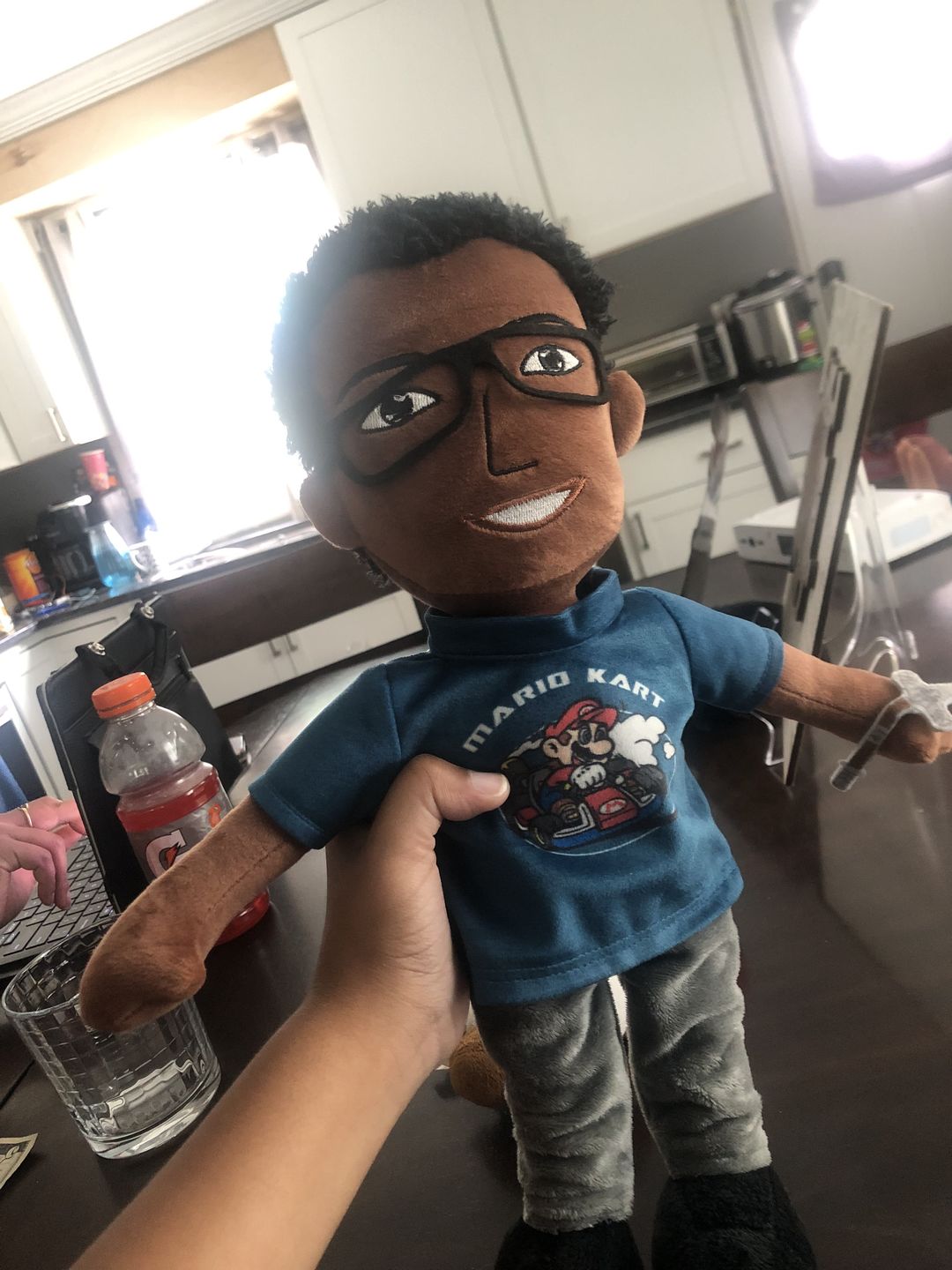 Customer photo review of Turn Selfie into Plush Dolls