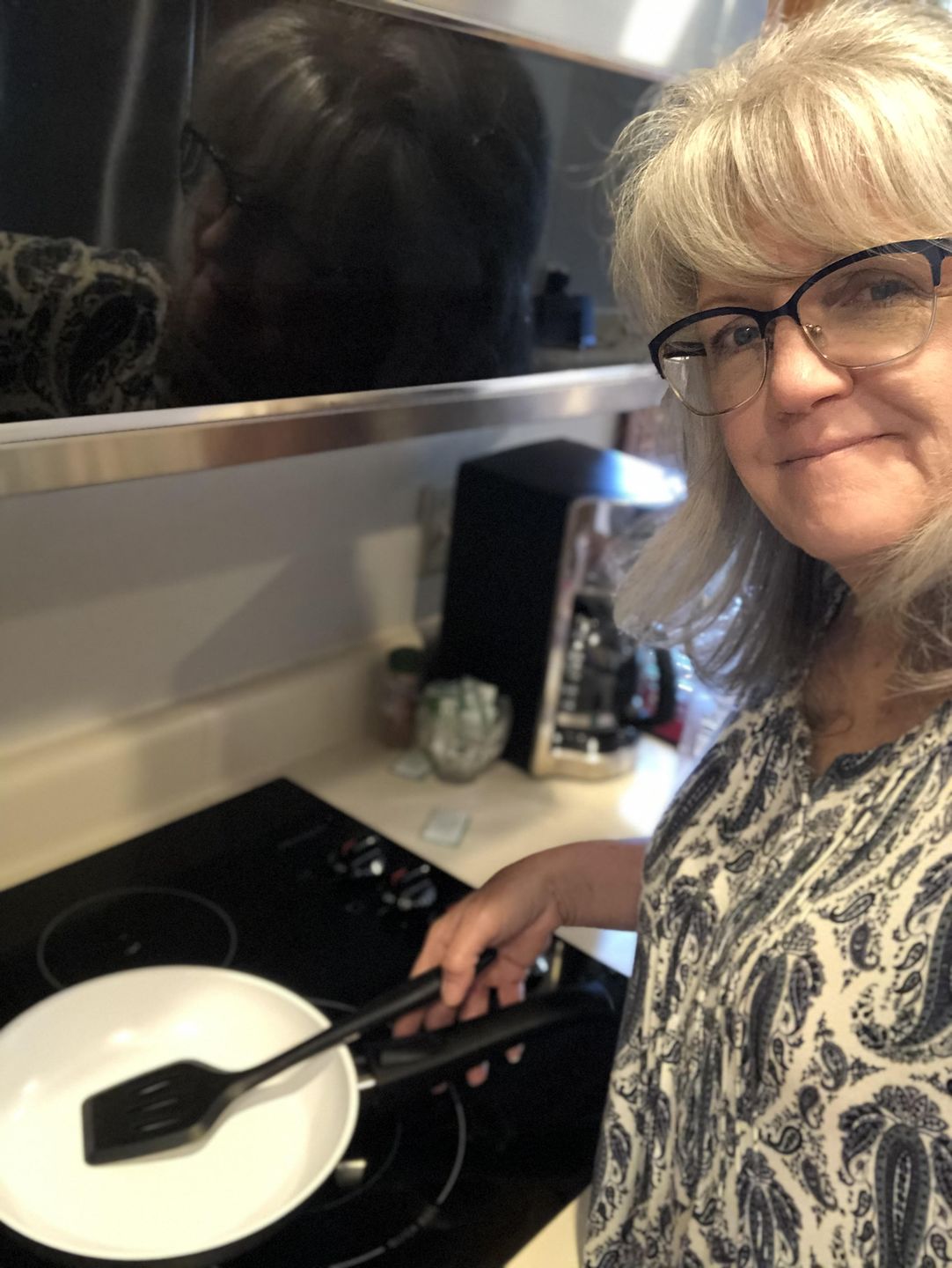 Customer photo review of P600 Cookware Frying Pan Set