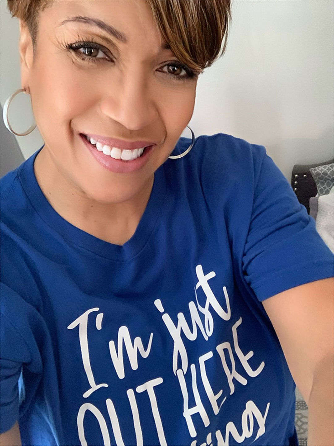 Customer photo review of Out Here Trusting God